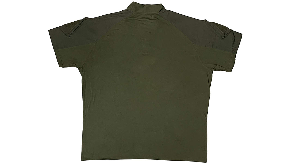 Kryptek Tactical Short Sleeve Rugby - Mens, Ranger Green, Medium, 19TACRSSRG4