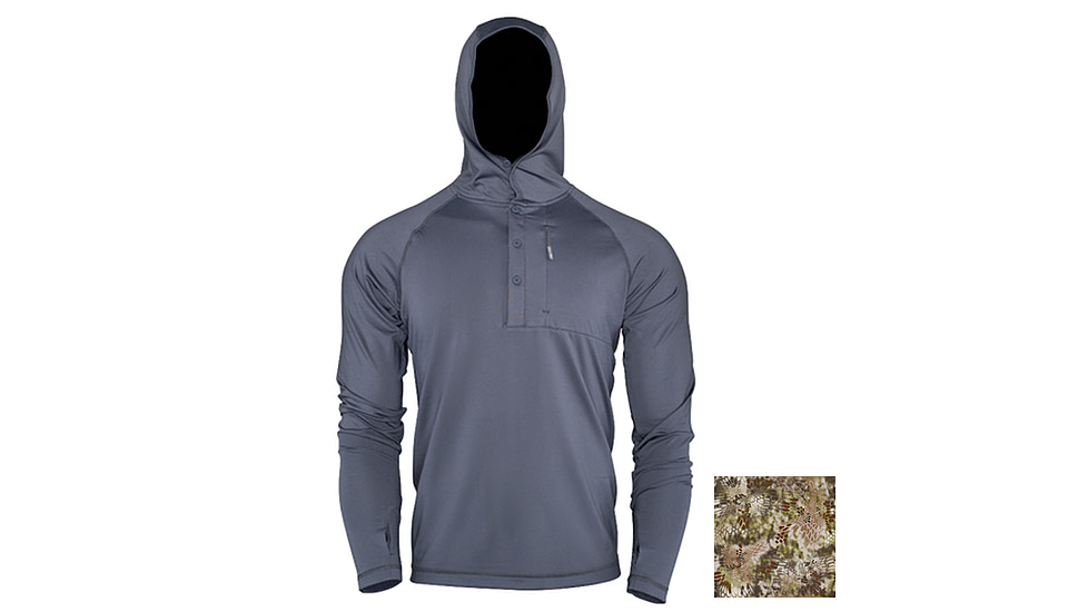 Kryptek Valhalla Collection Sonora Hooded Shirt - Mens, Highlander, Medium, 20SENHH4