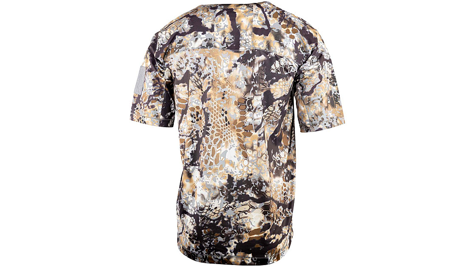 Kryptek Valhalla Collection SS Crew Tops - Mens, Skyfall, Medium, 18VALSSRSF4