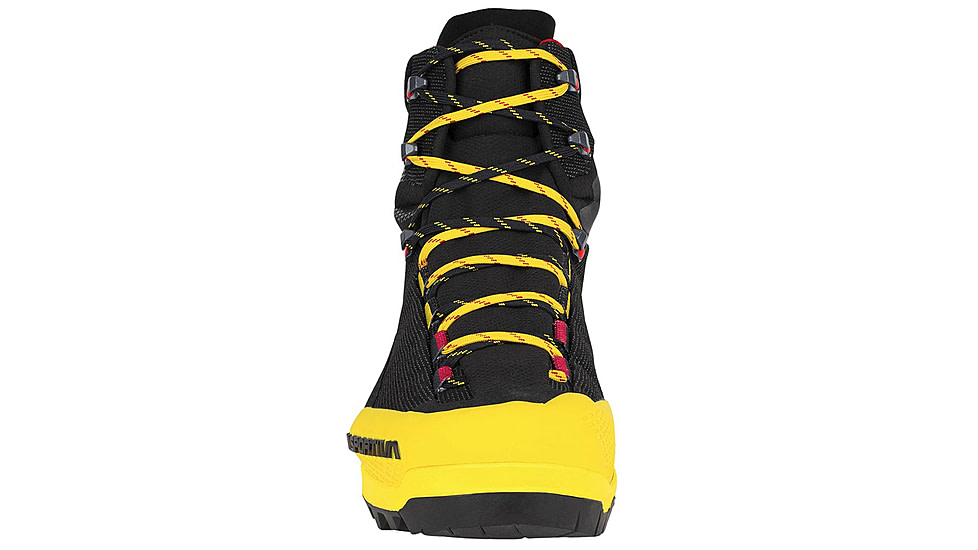 La Sportiva Aequilibrium ST GTX Mountaineering Boots - Mens, Black/Yellow, 43.5 Euro, ZFMS098-K00Y00-43.5