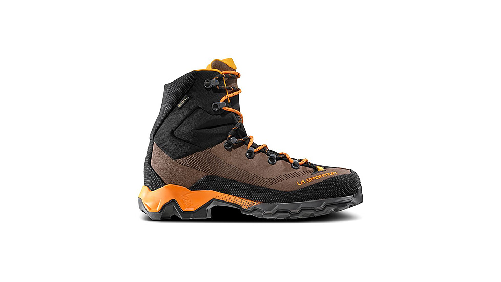 La Sportiva Aequilibrium Trek GTX Shoes - Men's, Chocolate/Papaya, 42.5, ZFHS139-N05Y02-42.5