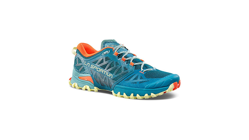 La Sportiva Bushido III Road Running Shoes - Womens, Everglade/Zest, 40.5, 56T-733736-40.5