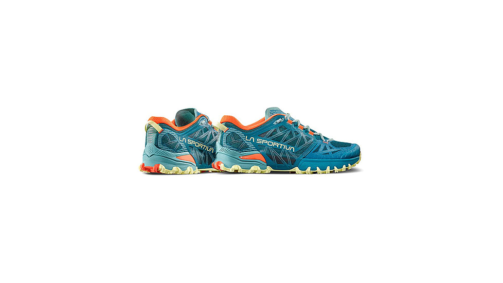 La Sportiva Bushido III Road Running Shoes - Womens, Everglade/Zest, 40.5, 56T-733736-40.5
