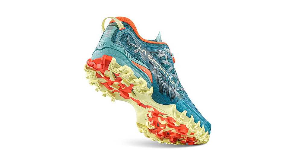 La Sportiva Bushido III Road Running Shoes - Womens, Everglade/Zest, 40.5, 56T-733736-40.5