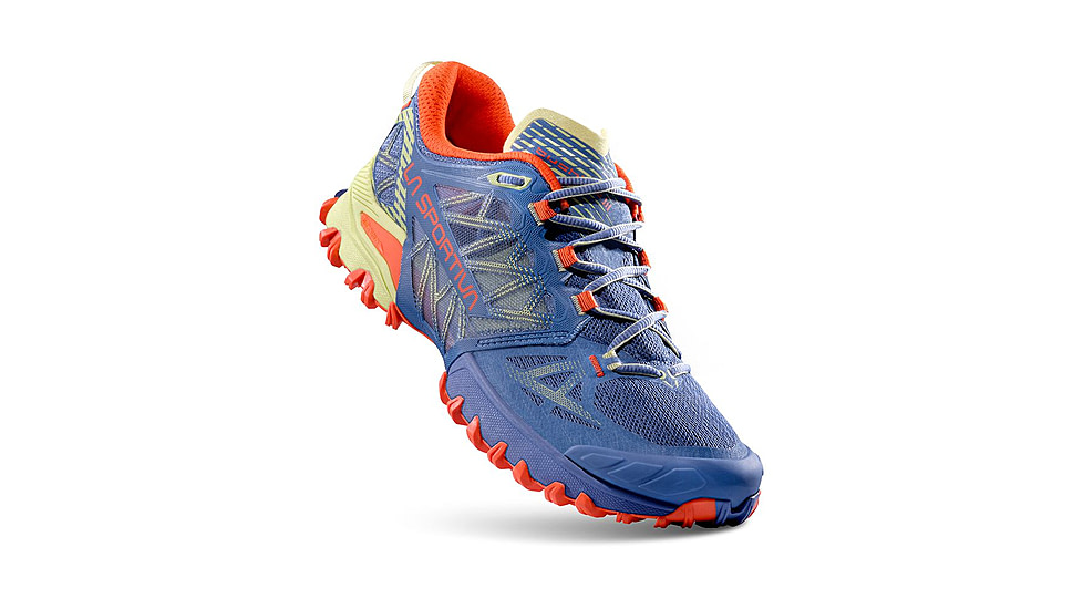 La Sportiva Bushido III Road Running Shoes - Womens, Moonlight/Zest, 43, 56T-644736-43