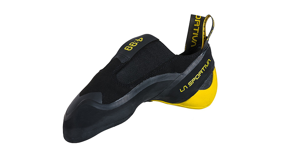 La Sportiva Cobra 4.99 Climbing Shoes - Mens, Black/Yellow, 35, ZFCS017-K00Y00-35