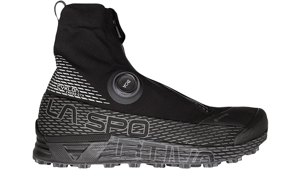 La Sportiva Cyklon Cross GTX Shoes - Mens, Black/Carbon, 45.5, 35F-999900-45.5