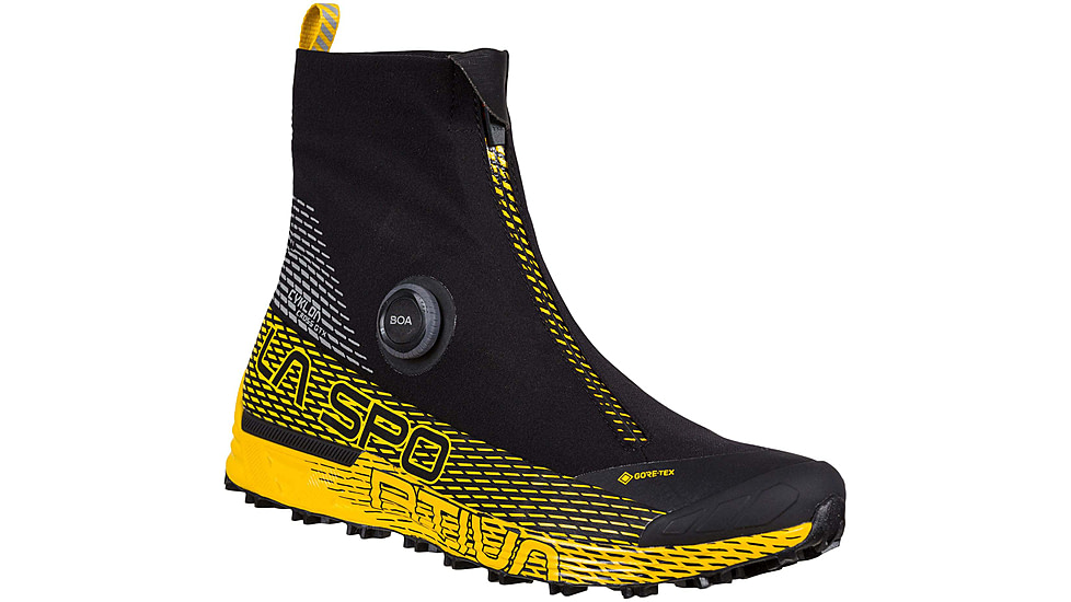 La Sportiva Cyklon Cross GTX Shoes - Mens, Black/Yellow, 44, 56C-999100-44