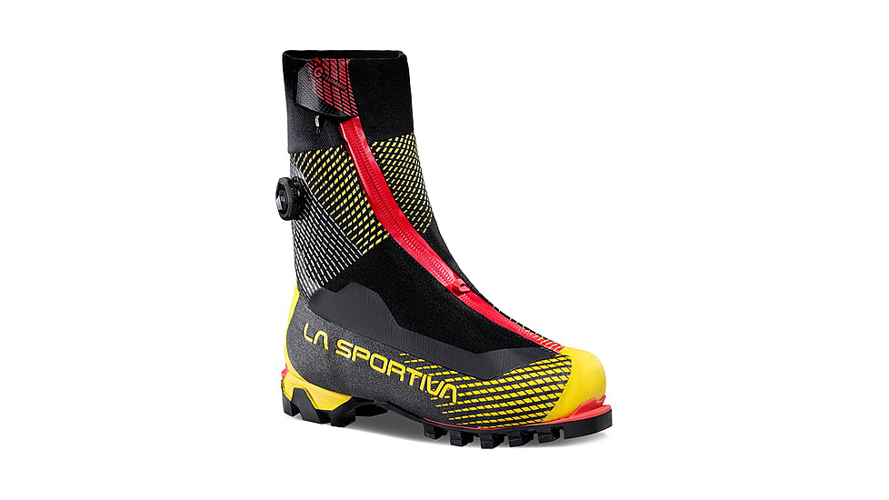 La Sportiva G-Summit Mountaineering Boots - Mens, Black/Yellow, 38.5, 31M-999100-38.5