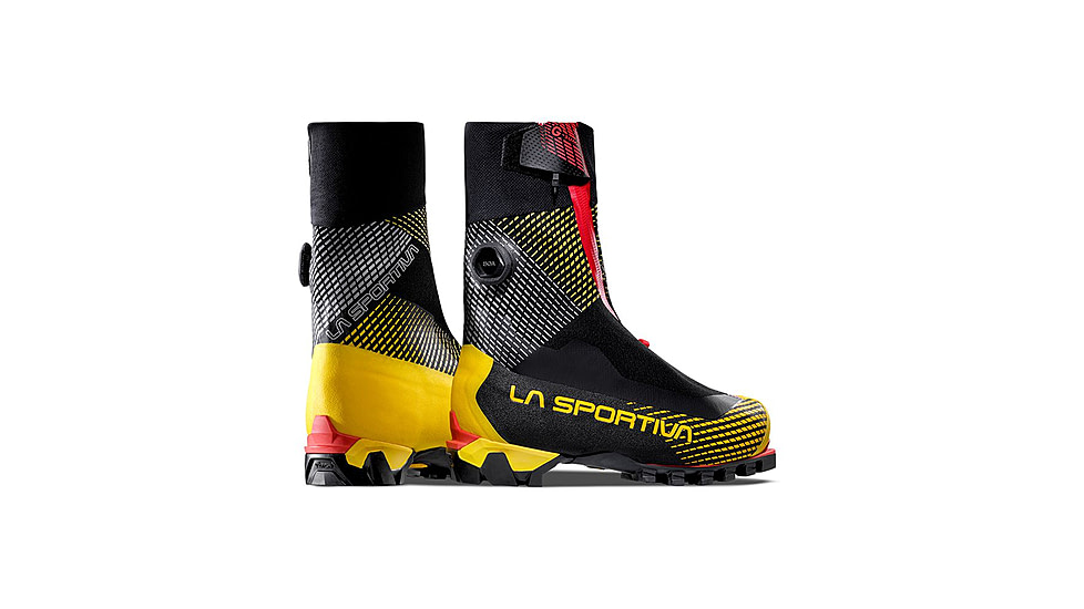 La Sportiva G-Summit Mountaineering Boots - Mens, Black/Yellow, 38.5, 31M-999100-38.5
