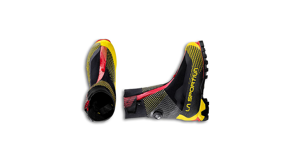 La Sportiva G-Summit Mountaineering Boots - Mens, Black/Yellow, 38.5, 31M-999100-38.5
