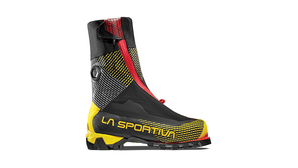 La Sportiva G-Summit Mountaineering Boots - Mens, Black/Yellow, 38.5, 31M-999100-38.5