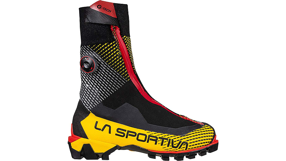 La Sportiva G-Tech Shoes - Mens, Black/Yellow, 38.5, 31F-999100-38.5