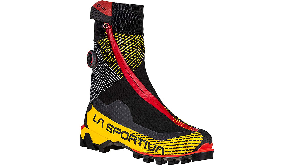 La Sportiva G-Tech Mountaineering Shoes - Men's, Black/Yellow, 38.5, 31F-999100-38.5
