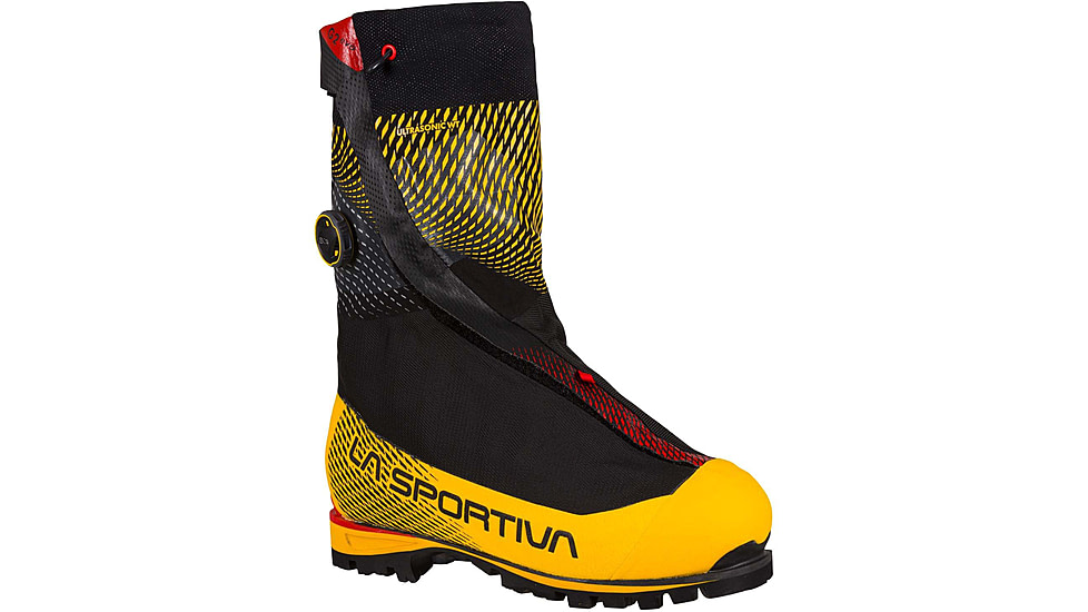 La Sportiva G2 Evo Mountaineering Boots - Men's, Black/Yellow, 43, 21U-999100-43