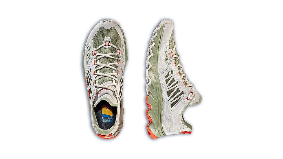 La Sportiva Helios III Trail Running Shoes - Womens, Tea/Cherry Tomato, 38.5, 46E-730322-38.5