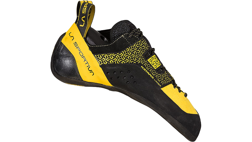 La Sportiva Katana Lace Climbing Shoes - Mens, Yellow/Black, 36.5, ZFCS029-Y00K00-36.5