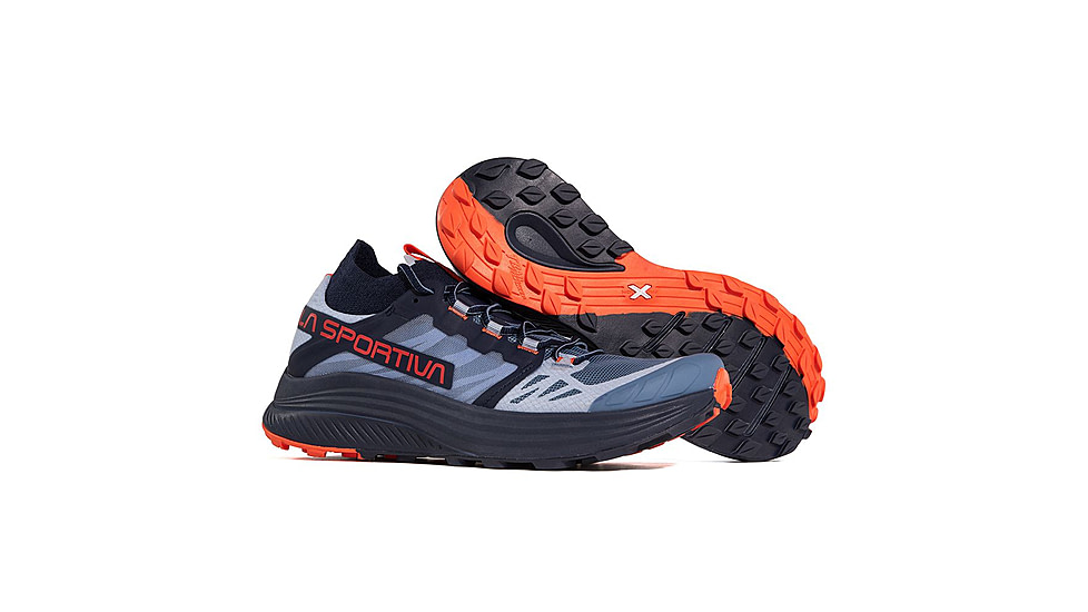 La Sportiva Levante Running Shoes - Womens, Moonlight/Cherry Tomato, 43.5, 56W-644322-43.5