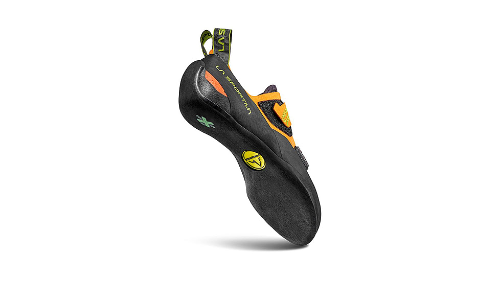 La Sportiva Mistral Climbing Shoes - Mens, Hawaiian Sun/Lime Punch, 46.5, ZFCS034-O08E29-46.5