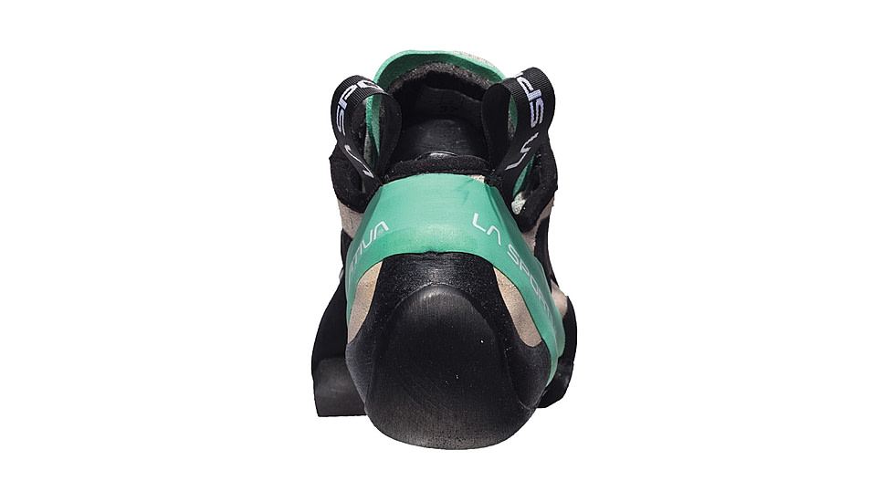 La Sportiva Miura Climbing Shoes - Womens, White/Jade Green, 39, ZFCS011-W00E04-39