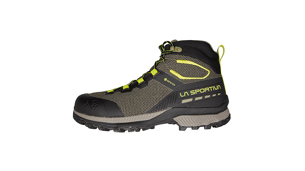 La Sportiva TX Hike Mid GTX Shoes - Mens, Black/Lime Punch, 43.5, 44Q-999729-43.5