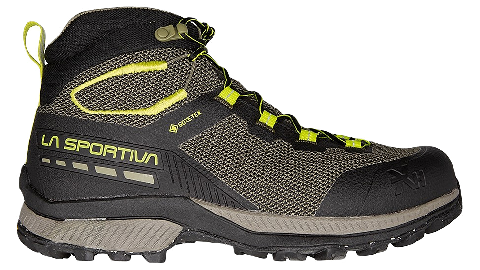 La Sportiva TX Hike Mid GTX Shoes - Mens, Black/Lime Punch, 43.5, 44Q-999729-43.5