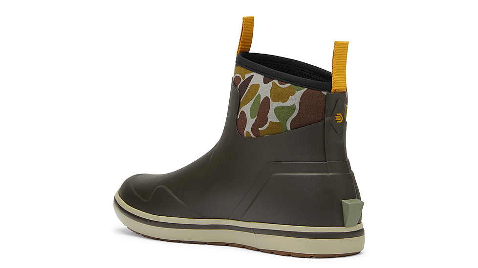 LaCrosse Footwear Alpha Deck Boot 6in - Mens, 14 US, Wide Width, Black Olive/Camo, 14, 621201-14W