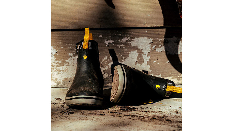 LaCrosse Footwear Alpha Deck Boot 6in - Mens, 14 US, Wide Width, Black Olive/Camo, 14, 621201-14W