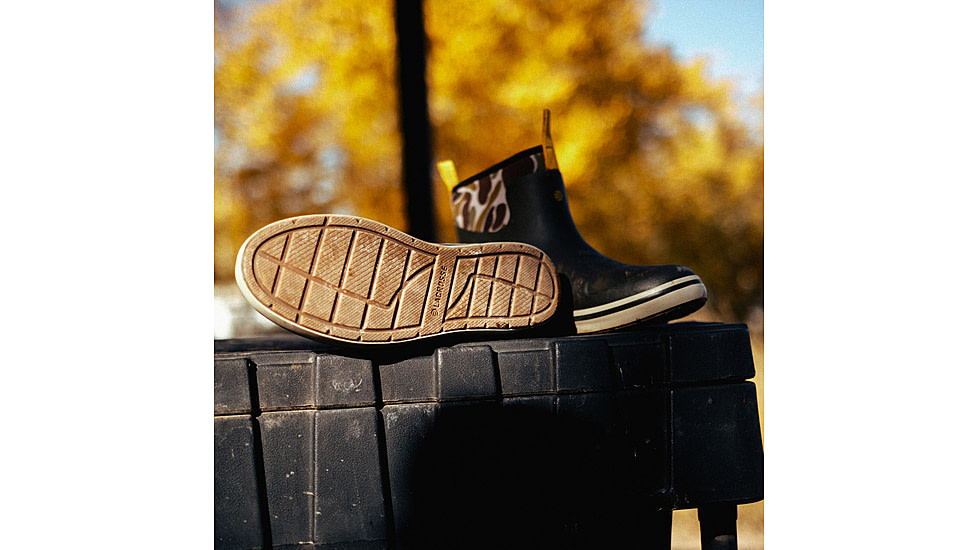 LaCrosse Footwear Alpha Deck Boots 6in - Men's, 14 US, Wide Width, Black Olive/Camo, 14, 621201-14W