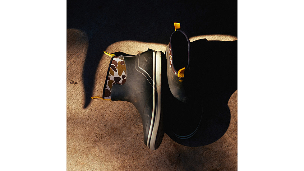 LaCrosse Footwear Alpha Deck Boot 6in - Mens, 14 US, Wide Width, Black Olive/Camo, 14, 621201-14W