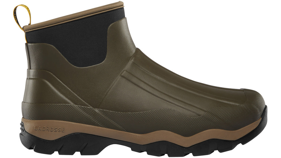 LaCrosse Footwear Alpha Muddy Mid 6in 3.5MM Rubber Hunting Boot - Mens, Stone, 15 US, 612460-15