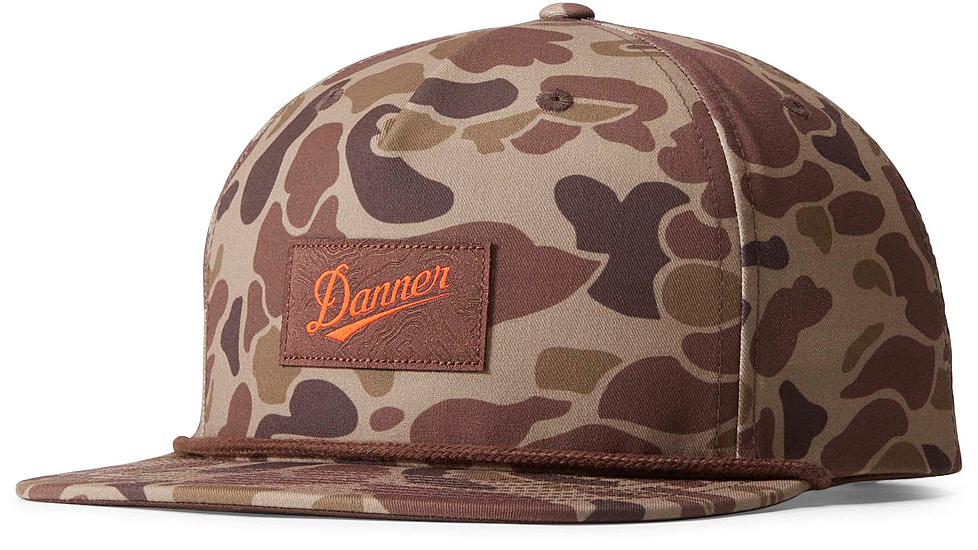 Danner Duck Camo Trucker Hat - Men's, Brown, One Size, 90722