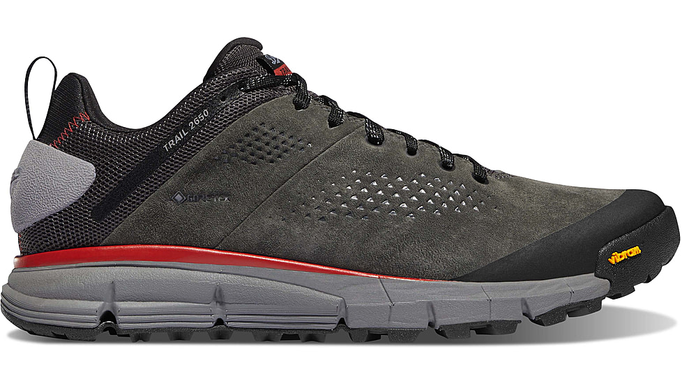 Danner Trail 2650 GTX Boots - Mens, Dark Gray/Brick Red, 9.5 US, 61312-9.5D