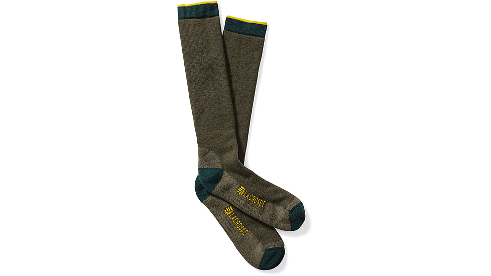 LaCrosse Footwear Wool Midweight OTC Socks - Mens, OD Green, Large, 913323-L