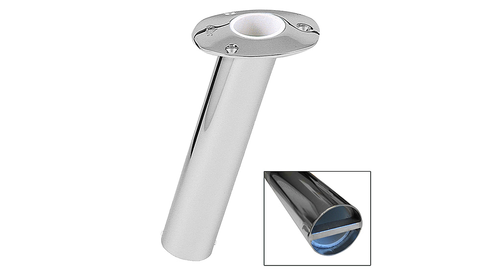 Lee's Tackle 15 Stainless Steel Heavy Duty Bar Pin Rod Holder - 2" O.D. 31131