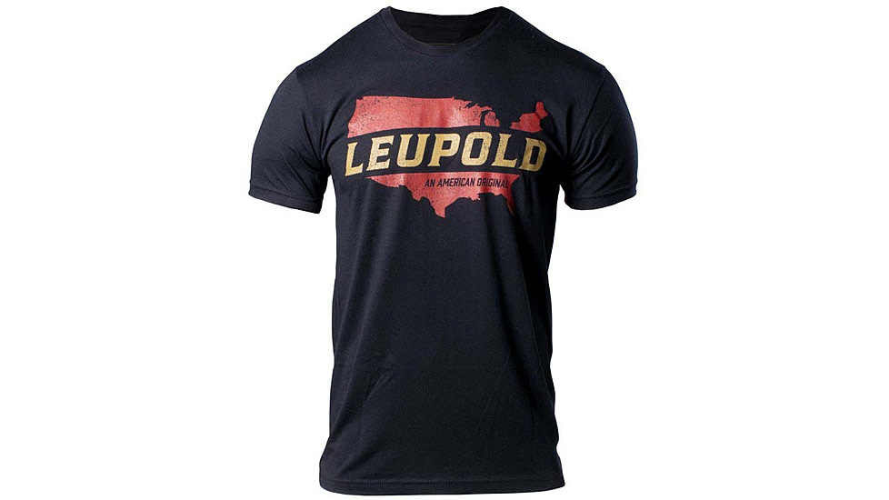 Leupold American Original Tee - Mens, Black, Medium, 180440