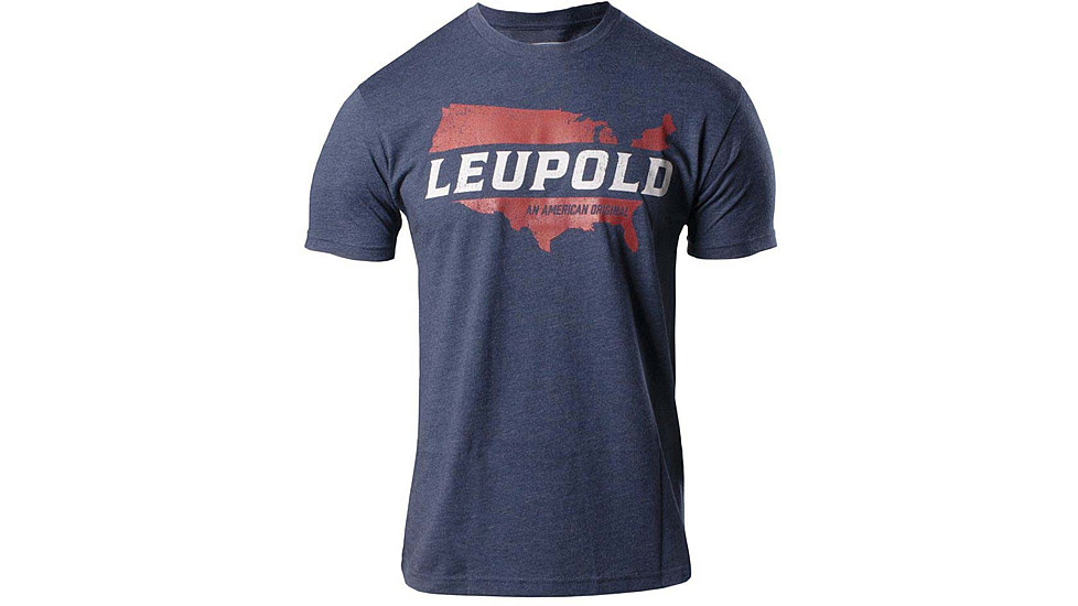 Leupold American Original Tee - Mens, Navy Heather, Medium, 180436