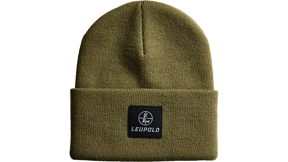 Leupold Cuffed Beanie, One Size, Ash Green, 186464