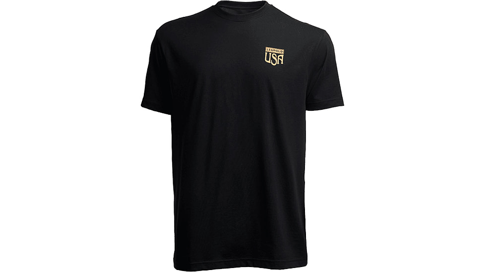 Leupold Eagle Badge Graphic T-Shirt, Large, Black, 186762
