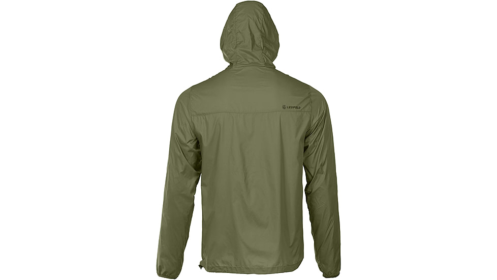Leupold Gale Force Performance Windbreaker Jacket - Mens, OD Green, XL, 181698