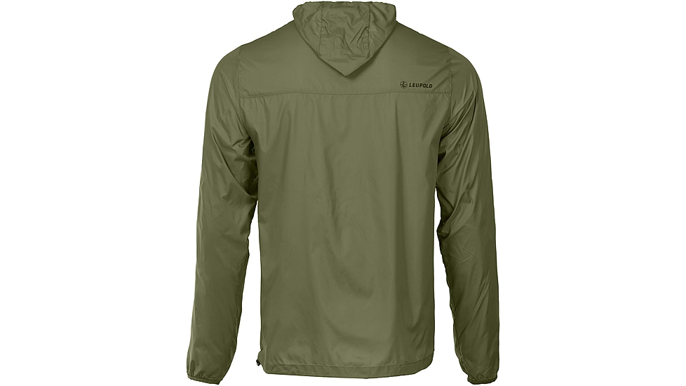 Leupold Gale Force Performance Windbreaker Jacket - Mens, OD Green, XL, 181698