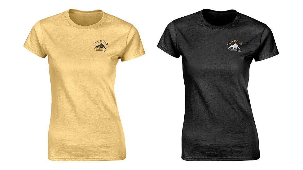 Leupold Keep It Public Premium Short Sleeve Shirt - Womens, Banana Cream, Black