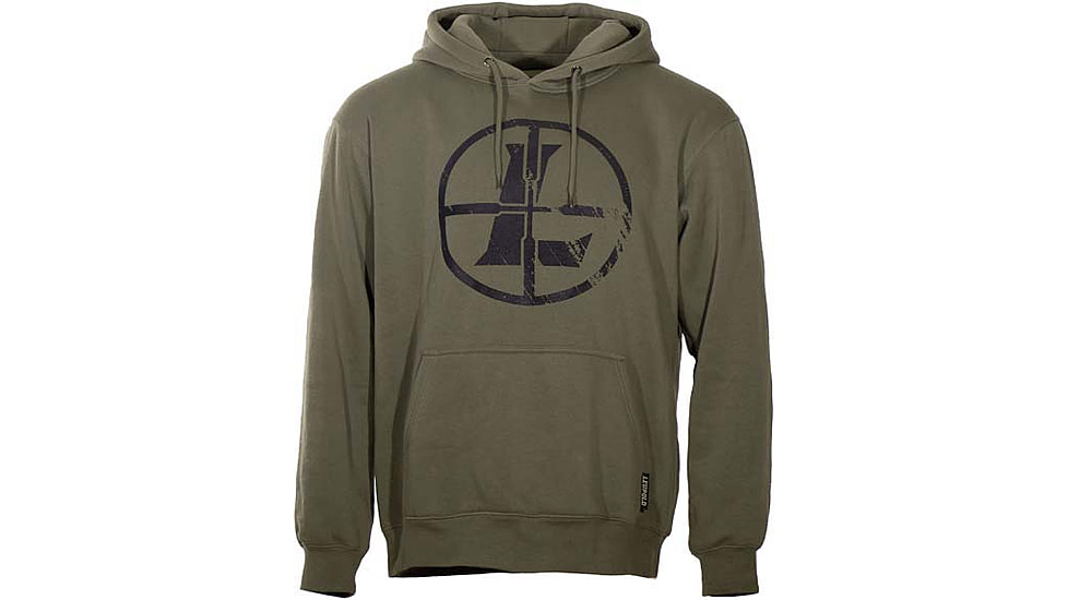 Leupold Distressed Reticle Hoodie - Mens