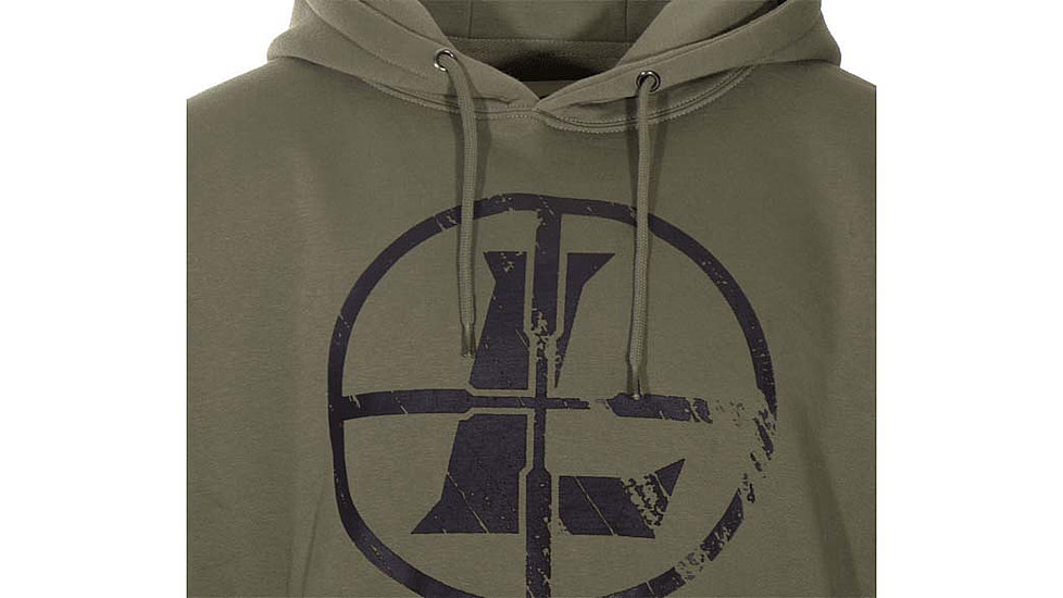 Leupold Distressed Reticle Hoodie - Mens
