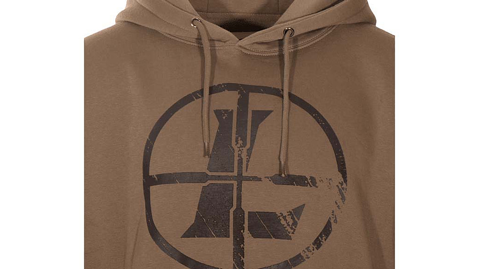 Leupold Distressed Reticle Hoodie - Mens