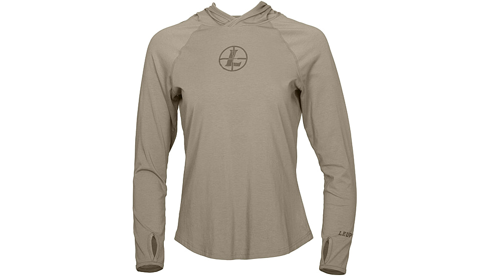 Leupold Lightweight UPF Hoodie - Womens, Sand, Extra Small, 181156
