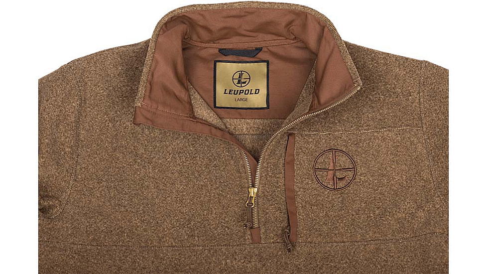 Leupold Make Ready 1/4 Zip Fleece - Mens, Bone Brown, Extra Large, 182304