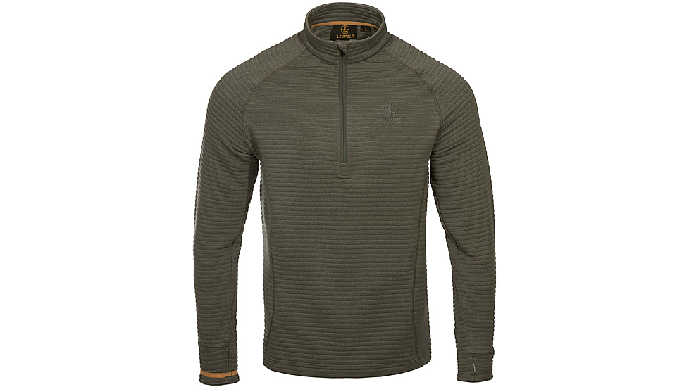 Leupold McKinley Ridge 1/2 Zip Baselayer Top - Mens, OD Green, 2XL, 180494
