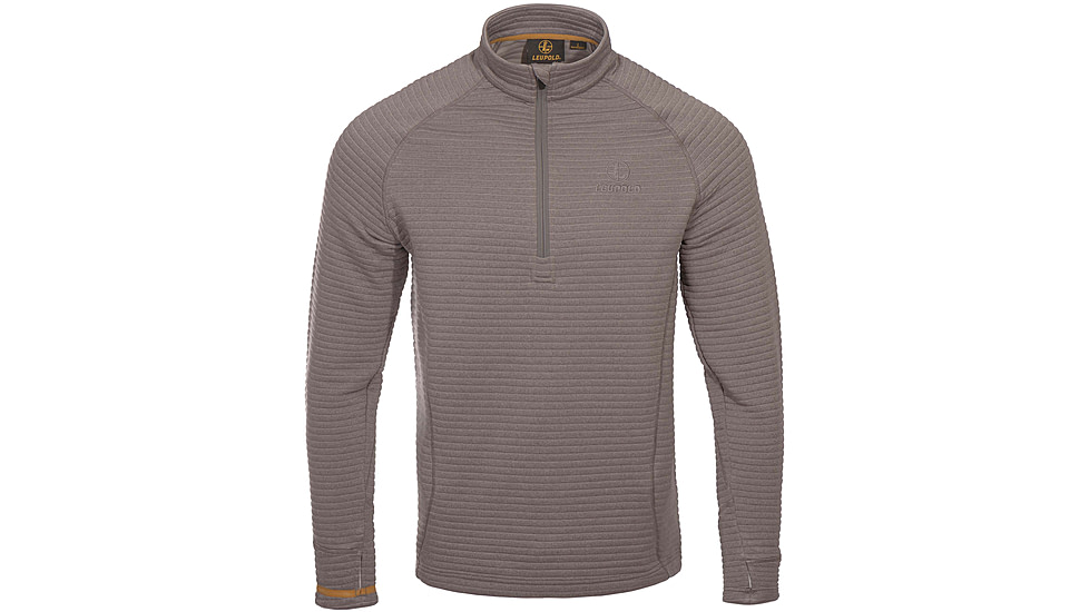 Leupold McKinley Ridge 1/2 Zip Baselayer Top - Mens, Shadow Gray, 3XL, 180499
