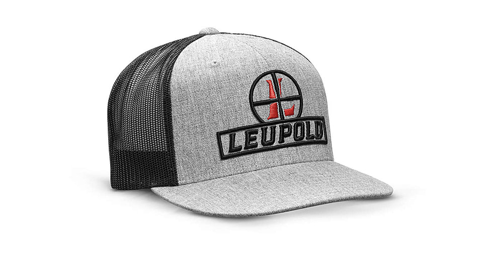 Leupold Reticle Flat Brim Trucker Hat Heather / Black OS 170584